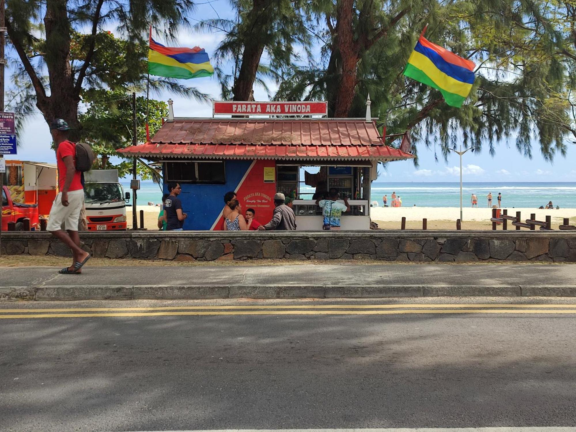 White Sand Cabana Flic en Flac Luaran gambar